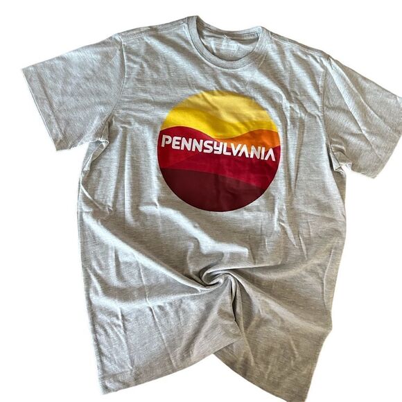 NWT - Unisex Pennsylvania Short Sleeve Graphic Tee - Size M - Picture 2 of 5